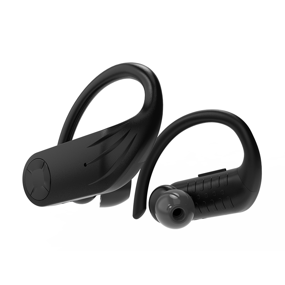 SS-83  wireless waterproof Earhook Earbuds  Active Noise Cancelling Earbuds