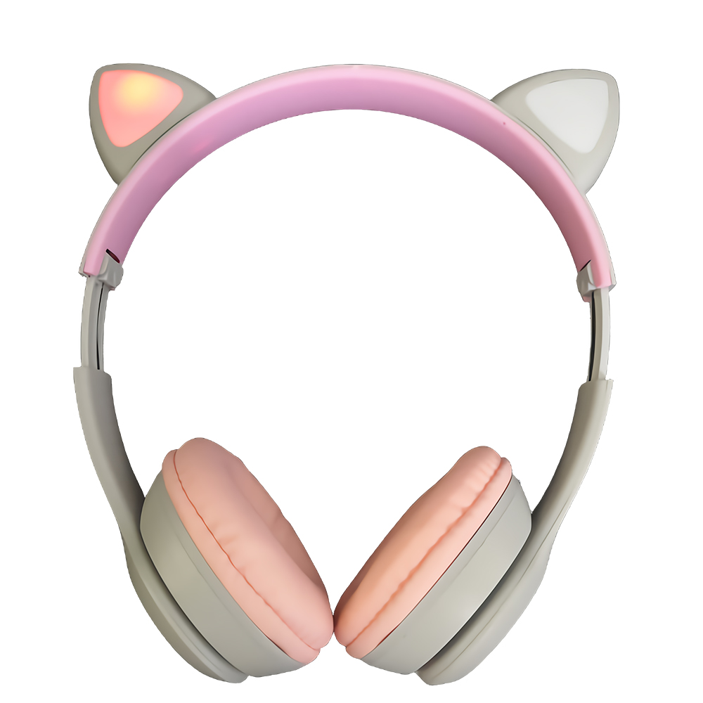 SS-Y47 Wireless Headset cat ears Bluetooth light-emitting stereo bass earbuds