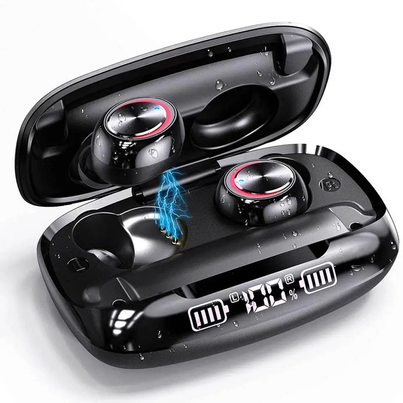 SS-234 Touch digital display waterproof stereo noise reduction wireless earbuds