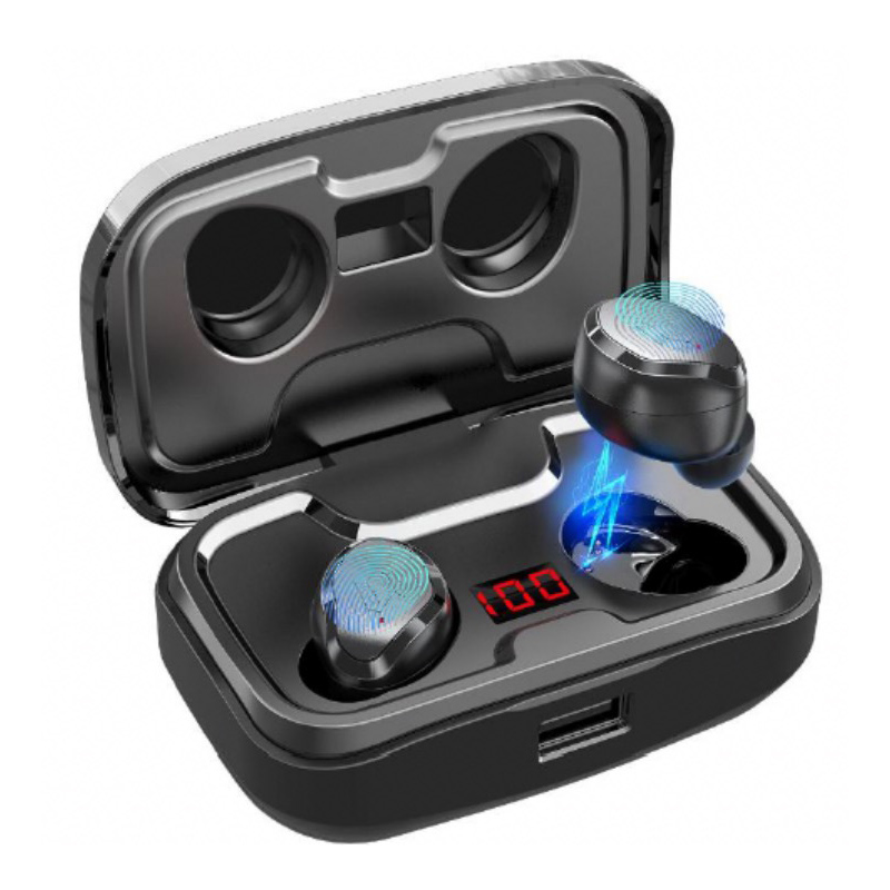 SS-218 High Quality Smart portable Earbuds Touch Control with Charging Case