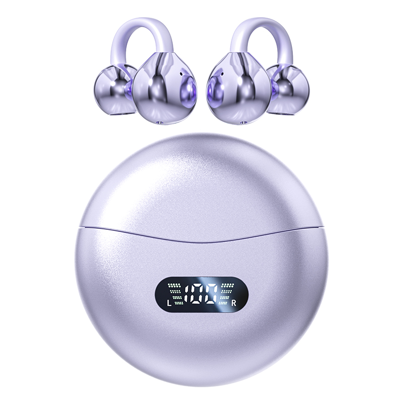 OWS-09 Bluetooth 5.4 Touch Control Low Latency Open Ear Earbuds Stereo Sound