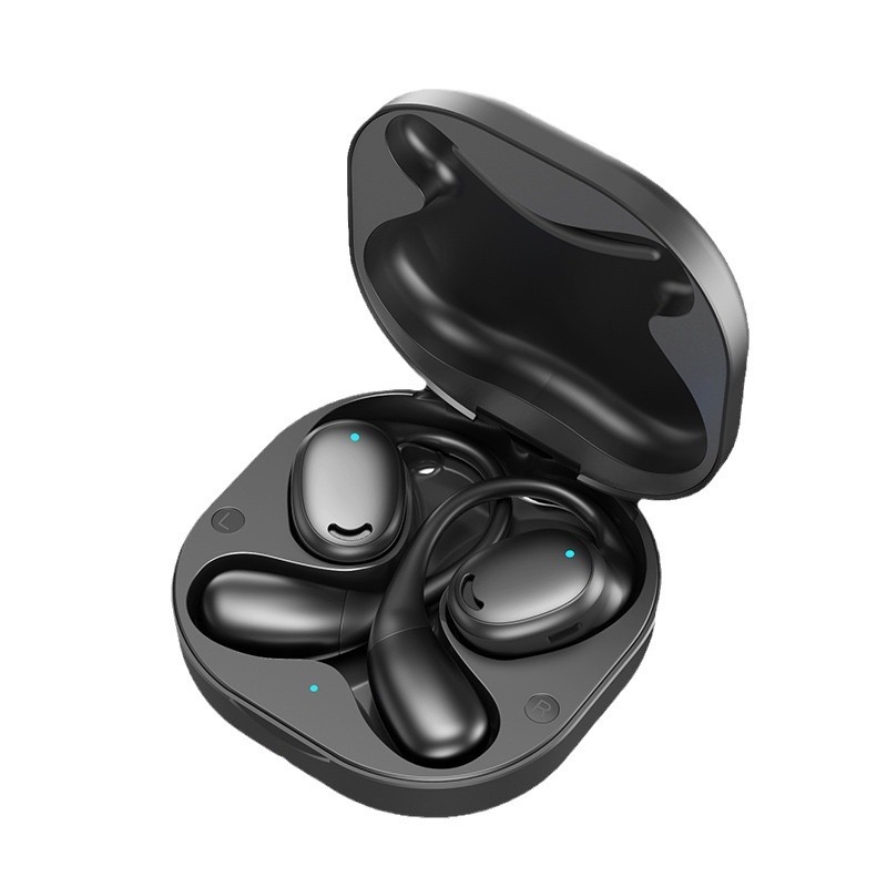 OWS-12 Open Ear Wireless Earbuds Bone Conduction Outdoor Bluetooth Headphones