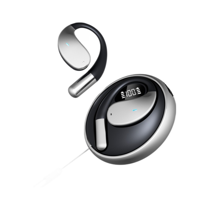 OWS-82 Best Selling Digital Display Open Ear Bt Headphones Wireless Earbuds
