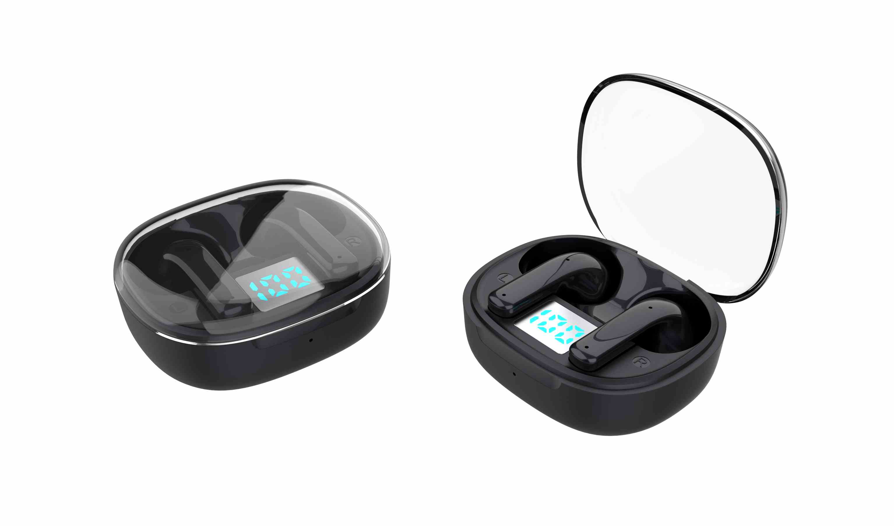 SS-216 True Wireless In-Ear Earbuds Blue Tooth 5.3 Headphones 4 Hours Playtime
