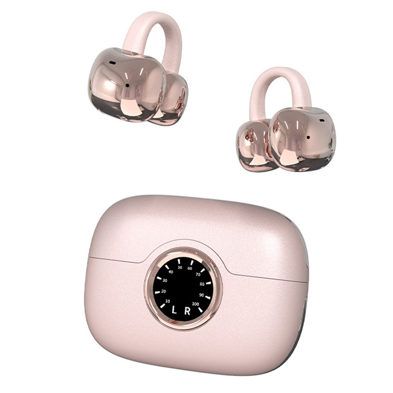 New clip on Ear wireless Sports Headphones touch control Stereo mini Headsets
