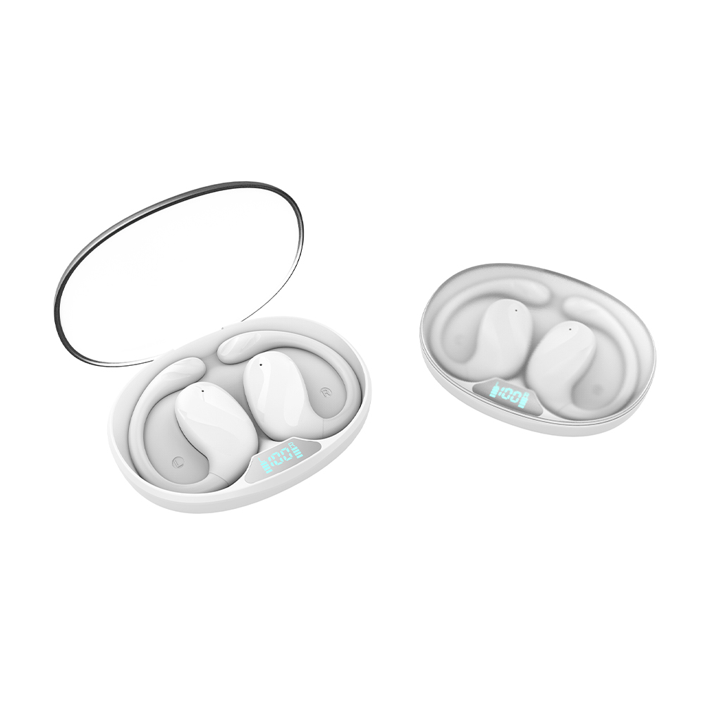 Open-Ear Air conduction wireless Bt Earphones digital display stereo Headsets