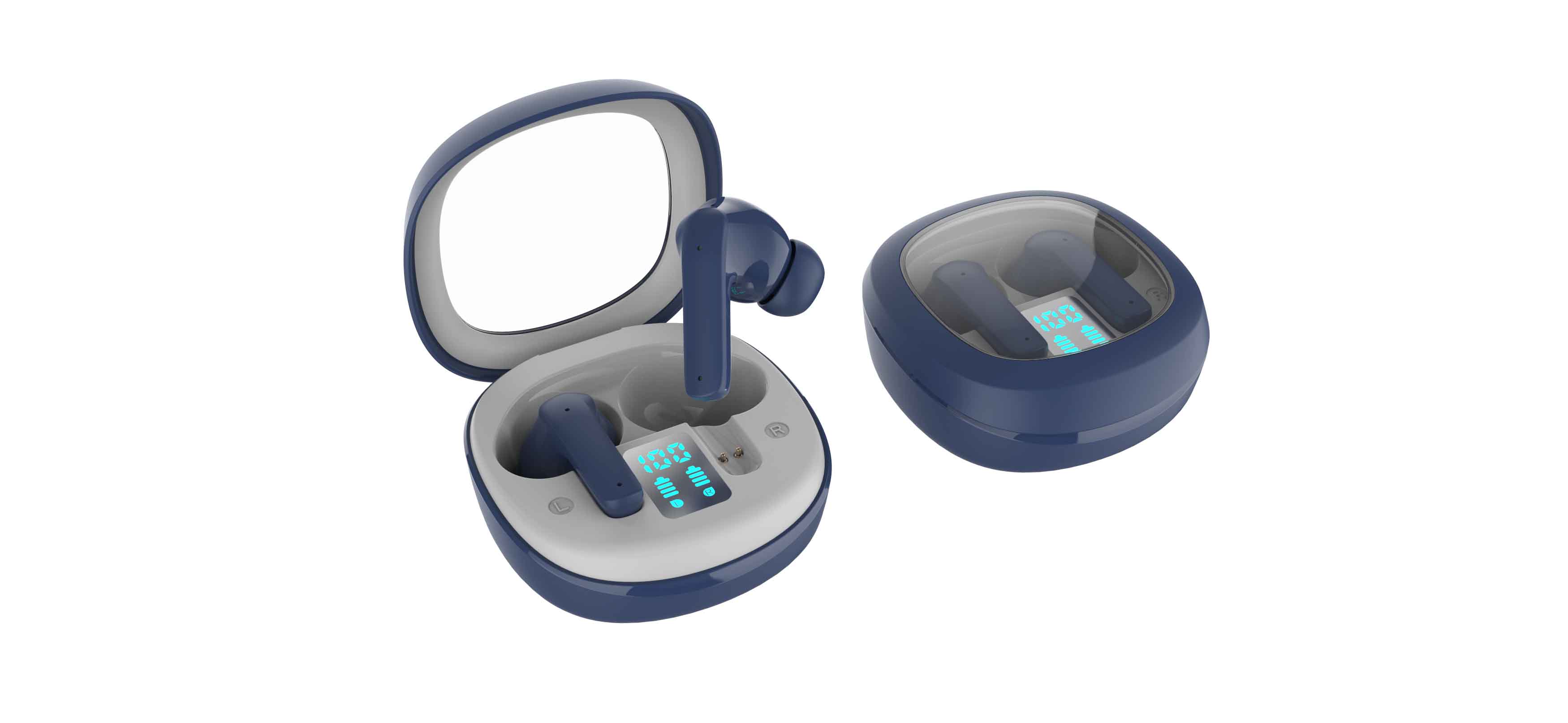  Hot Sell mini In-ear Headphones Hifi sound noise cancelling sport ANC Earbuds