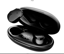 New Release in-Ear Bluetooth Earphones with Digital Display for 5.3 Real-Time 