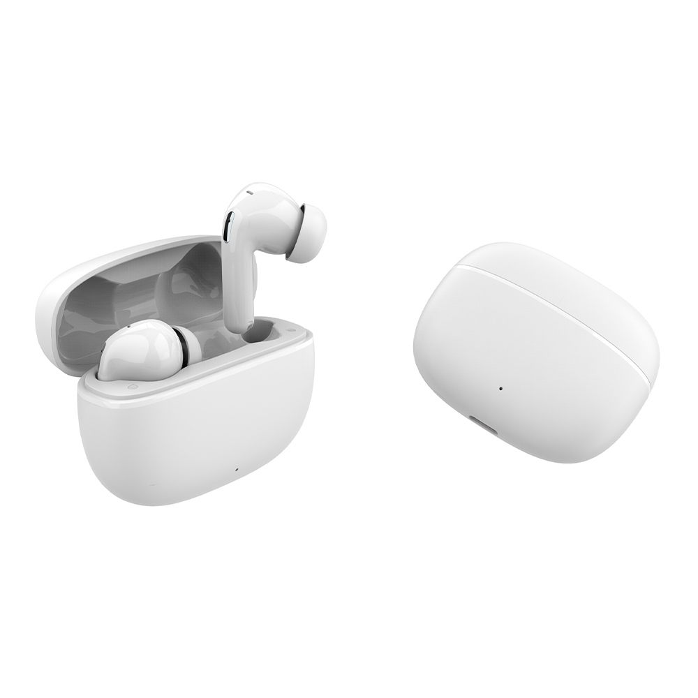 Anc Noise Cancelling In-ear Headphones Led Battery Indicator Comfortable Earbuds